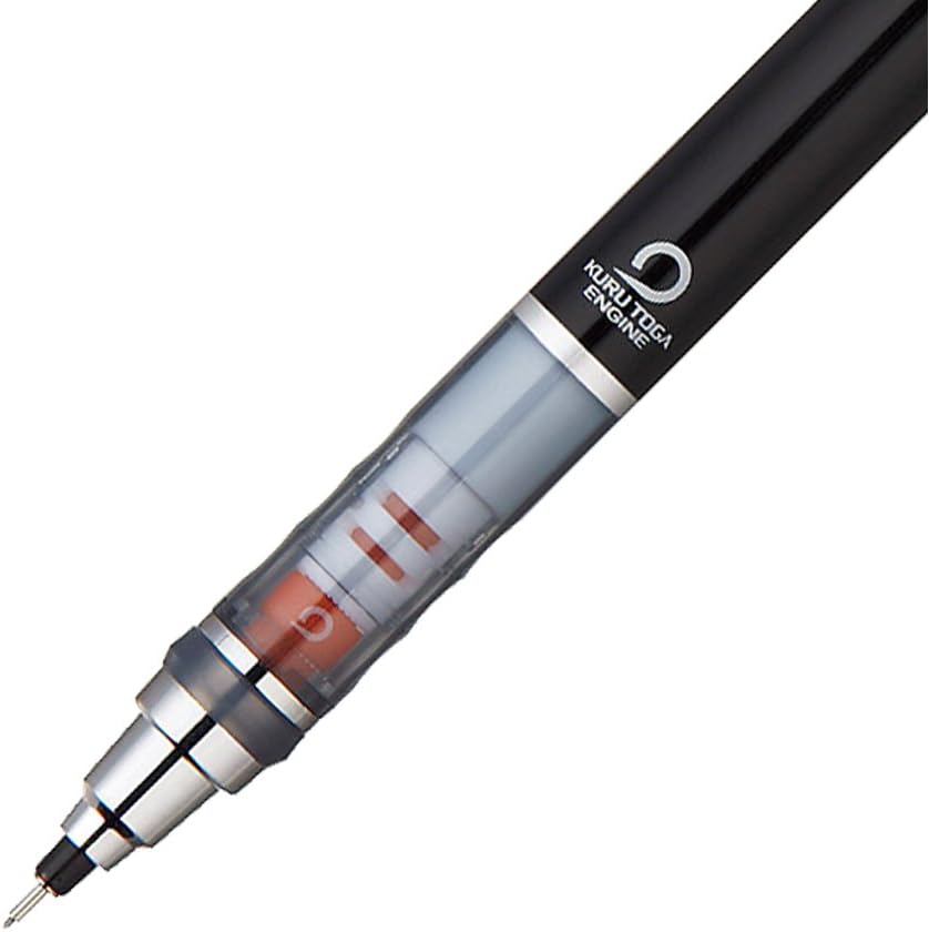 Uni Kuru toga porte-mine  Noir 0.5mm/0.3mm