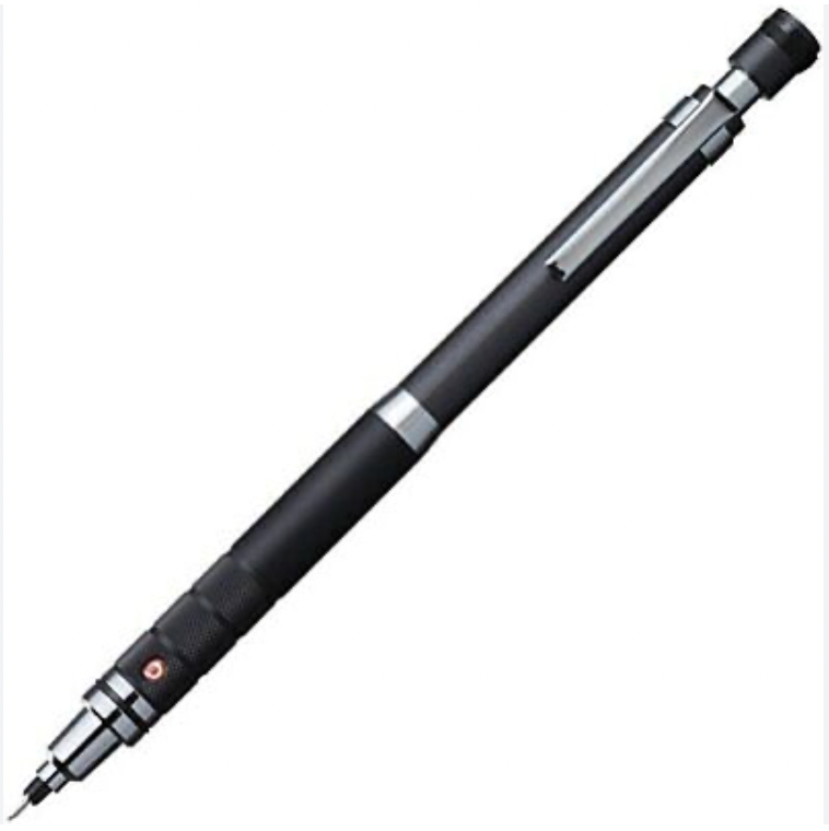 Uni  Kuru toga  Porte-mines premium  0.5 mm - Gun Metallic en coffret cadeau