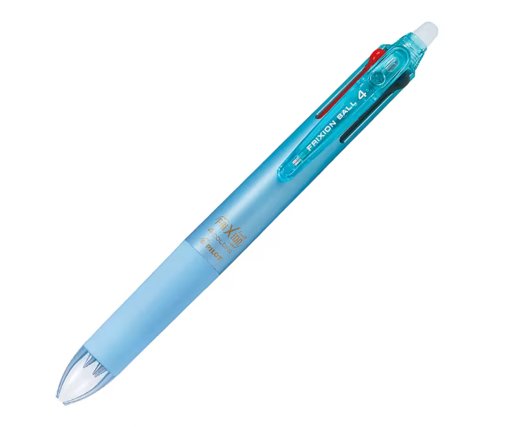 【PILOT】Stylo - Frixion - 4 Couleurs - Effaçable - 【Point Extra Fin 0.38mm】 - Rechargeable