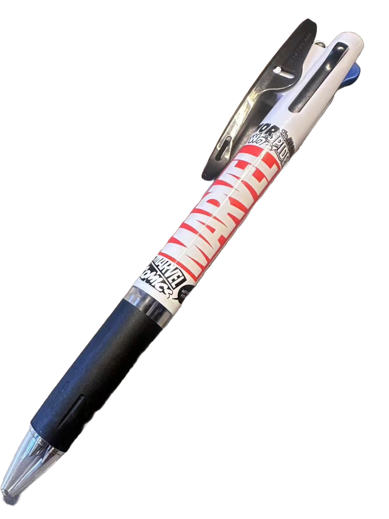 Stylo à bille Marvel Jet Stream 3 couleurs 0.5 Pop Graffiti Anime  noir